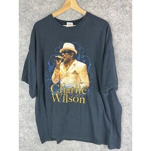 Vintage Charlie Wilson Tshirt Mens 2XL Music Tour Life Of The Party R&B Soul 90s